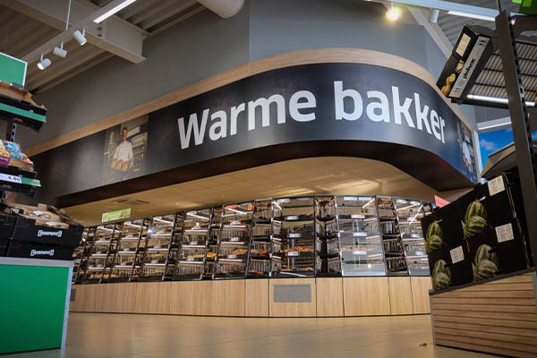 Realisatie interieur Lidl bakkerij bake-off winkels