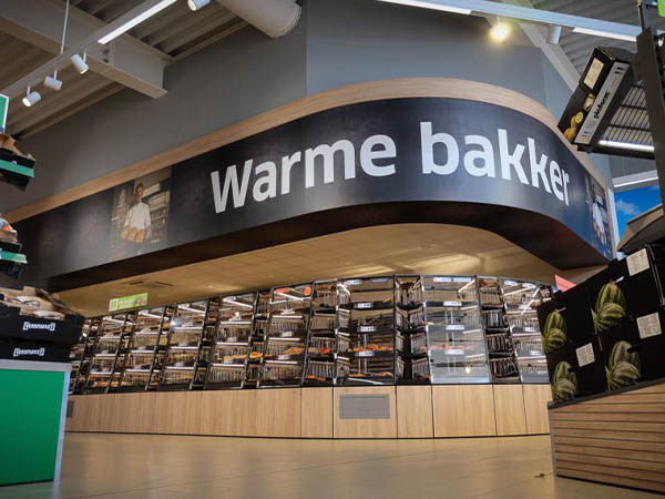 Realisatie interieur Lidl bakkerij bake-off winkels